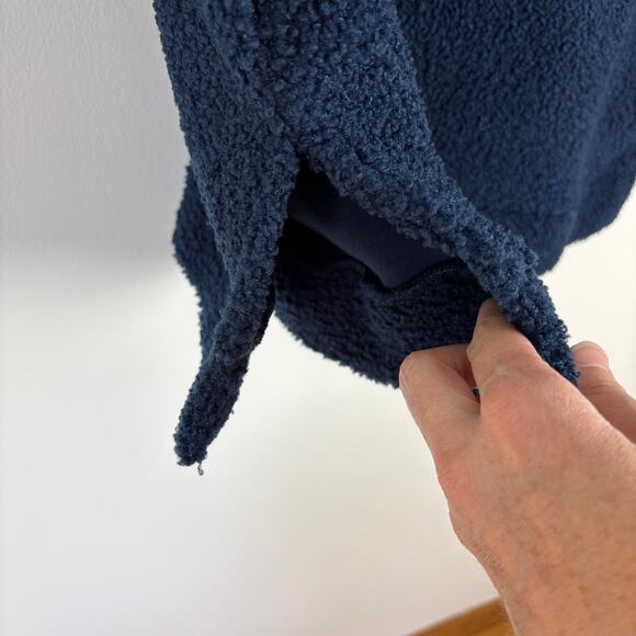 Cuddl Duds Women’s Heavy Weight Sherpa Fleece Quarter Zip Pullover Large cozy - Picture 6 of 9